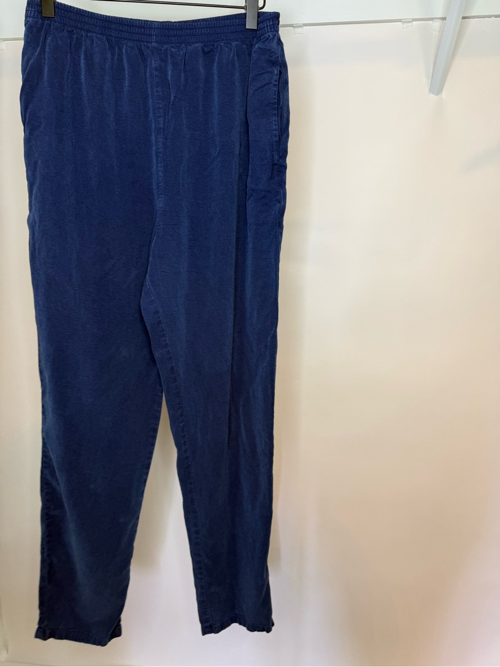 Tionello Men's Pull-On Pants in Navy